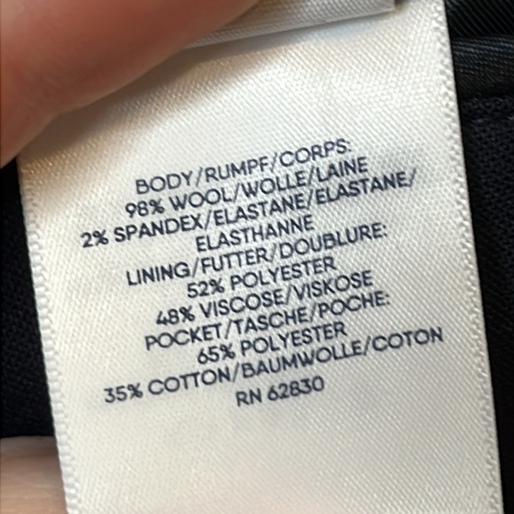 NWT Land End Mens ComfortFirst YearRounder Trad Fit Suit Jacket Size 40R Regular - Picture 9 of 12